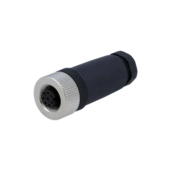 Conector Circular M12 8 Contactos Hembra
