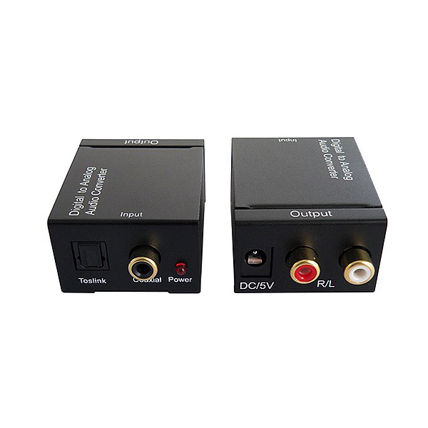 CONVERSOR DE AUDIO DIGITAL A ANALÓGICO (RCA) EG0305 