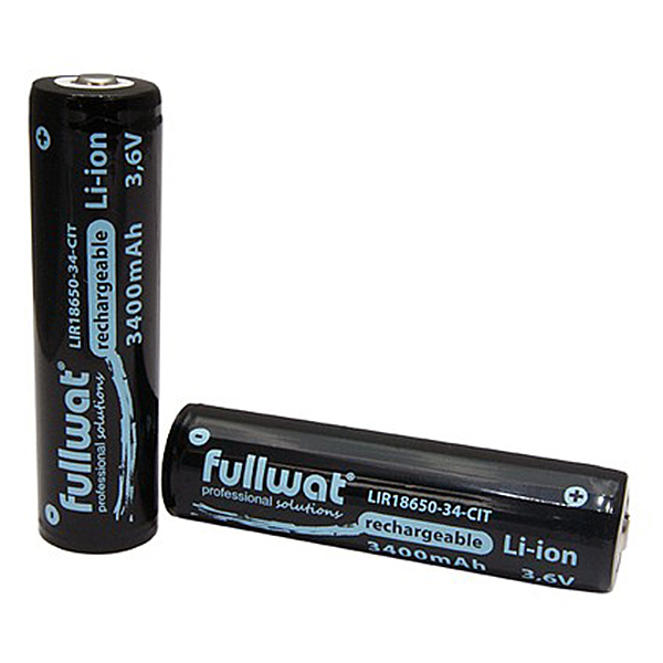 LIR18650-34-CIT Pila Recargable Li-Ion Con Teton y Protección