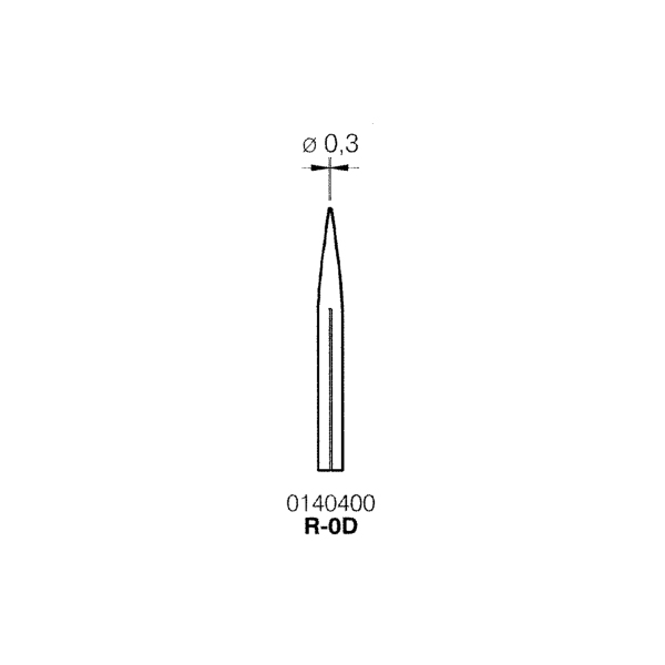 0140400 Punta Soldador JBC Microiron R-0D (hasta finalizar existencias)