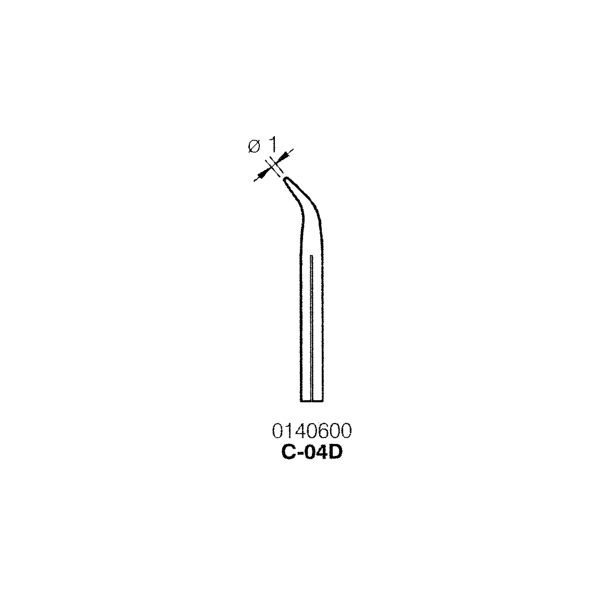 0140600 Punta Soldador JBC Microiron C-04D (hasta finalizar existencias)