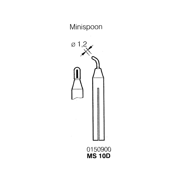 0150900 Punta Soldador JBC Minispoon MS-10D (hasta finalizar existencias)