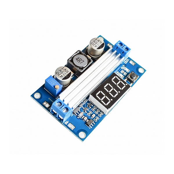 LTC1871 Modulo Booster Step Up Dc-Dc + Voltimetro