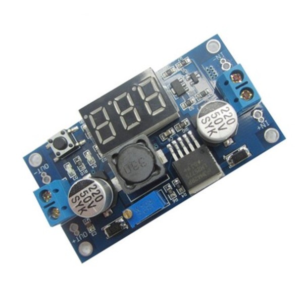 LM2577 Modulo Booster Step Up Dc-Dc + Voltimetro