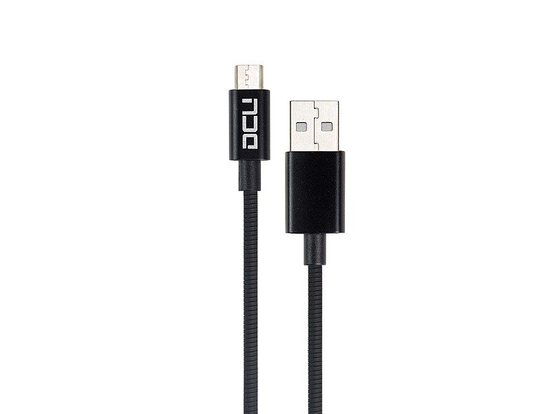 Cable Micro USB - USB PURE SOFT negro 1m