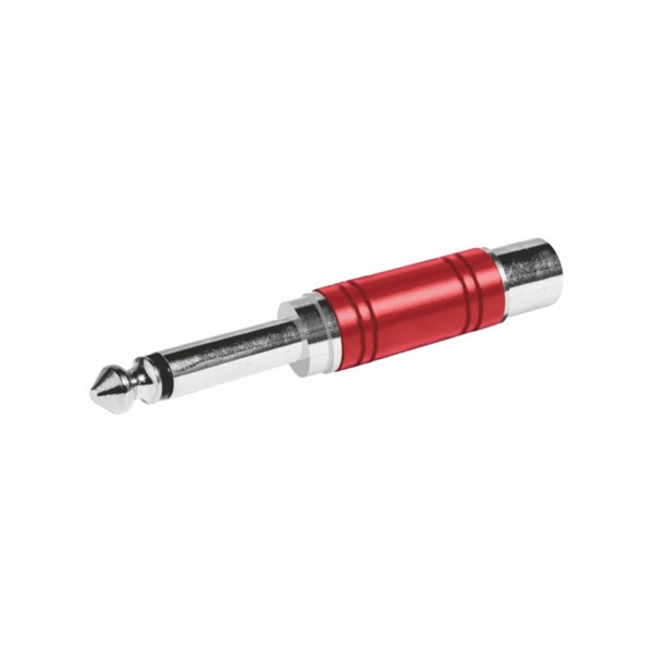 Adaptador Jack6,3Mo Macho/RCA Hembra Profesional