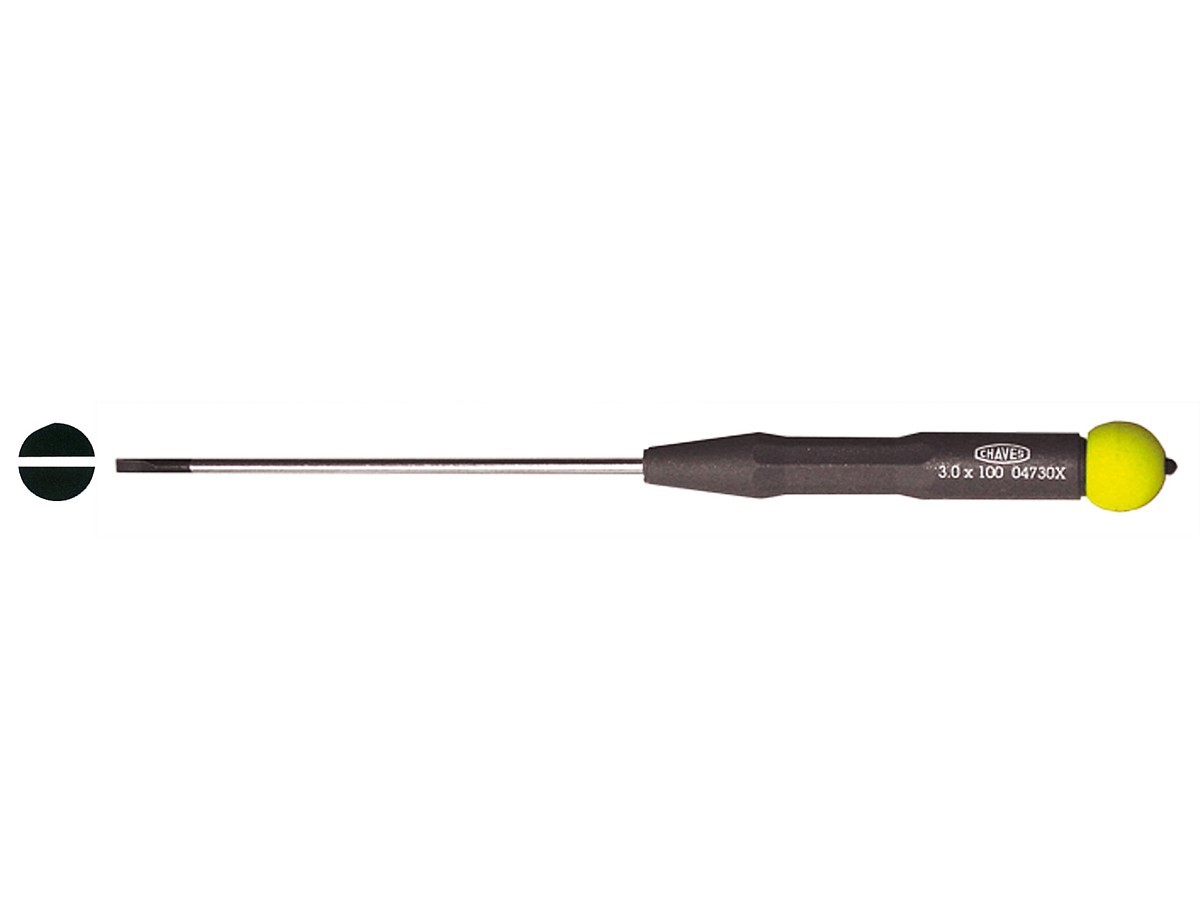 Microdestornillador Plano 3mm x 240mm