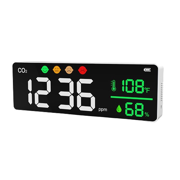 KS1306 Medidor calidad del aire (CO2, ºC y %HR) de pared