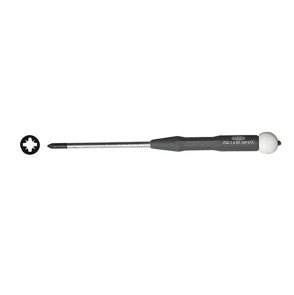 Microdestornillador Pozidriv 1x60mm
