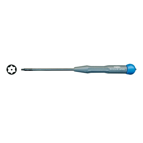 Microdestornillador Torx S 9 60mm hueco