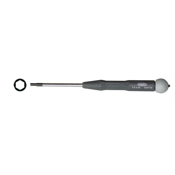 Microdestornillador Allen 1,3 50mm