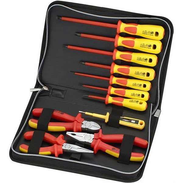 Kit de 11 herramientas básico para electricista