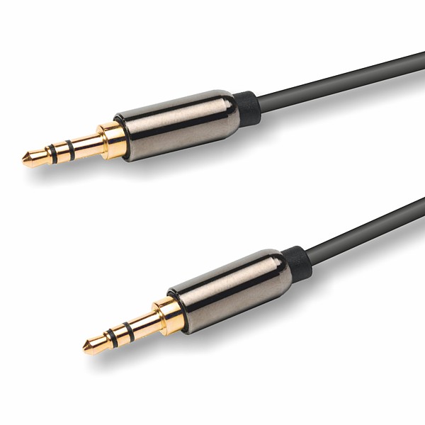 EQ680803M Cable Jack3,5st / Jack3,5st 3,0mts