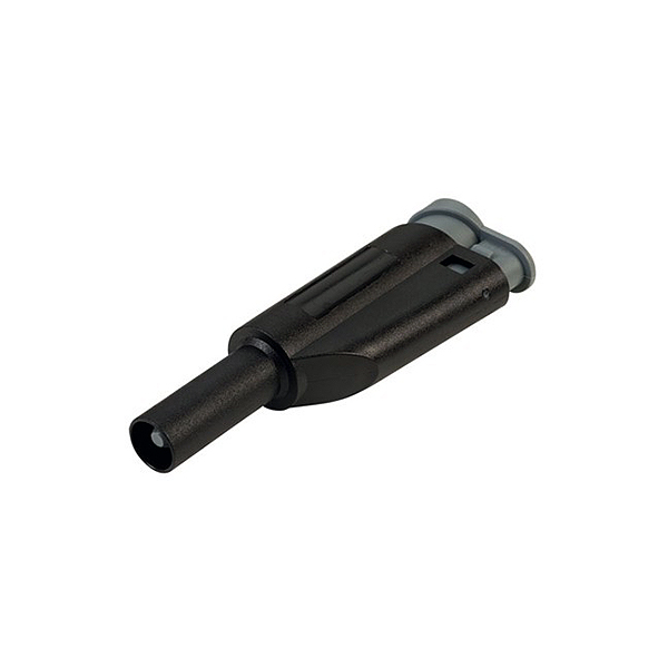 Banana de Seguridad 4mm Negra PJP 1076-N