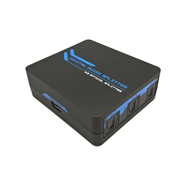 Distribuidor/Splitter 1x3 de audio digital