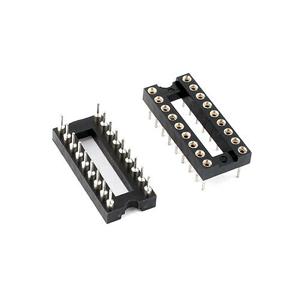 ZOCALO CI 18P TORNEADO P2,54