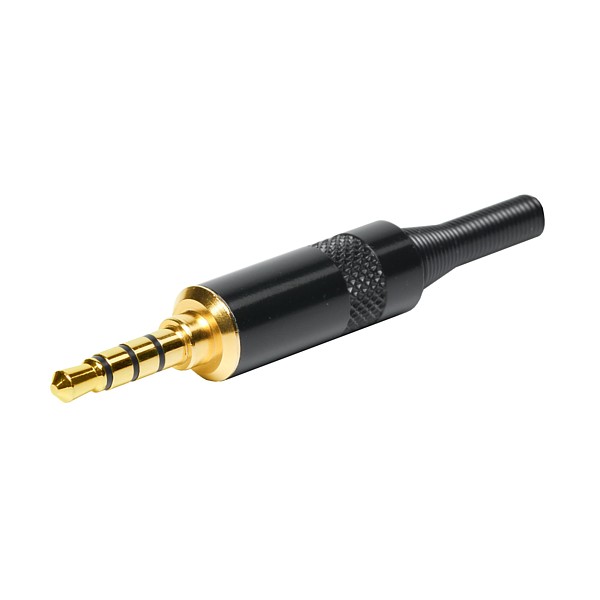 Jack 3,5mm Macho 4 Contactos c/step EQ9150/B