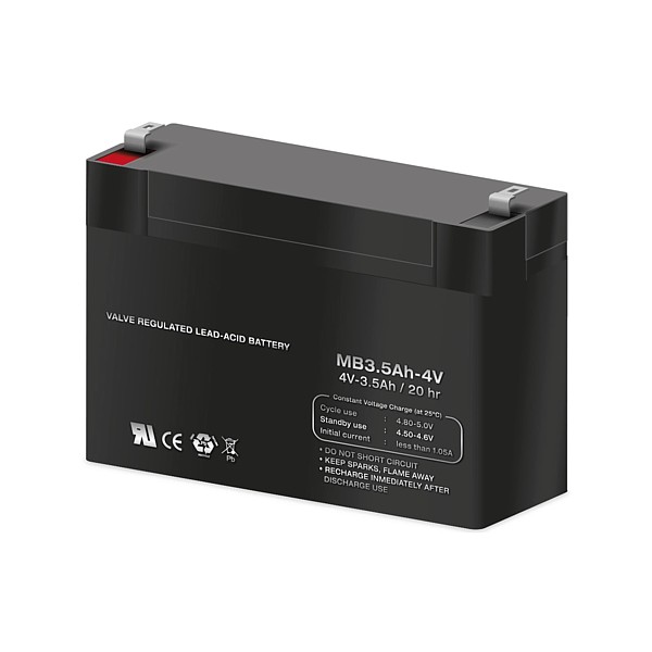 Bateria 4V 3,5Amp Plomo AGM