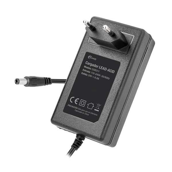 Cargador Baterías de Plomo 24V/0,8A