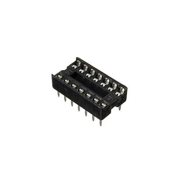 ZOCALO CI 14P P2,54 Pin Plano