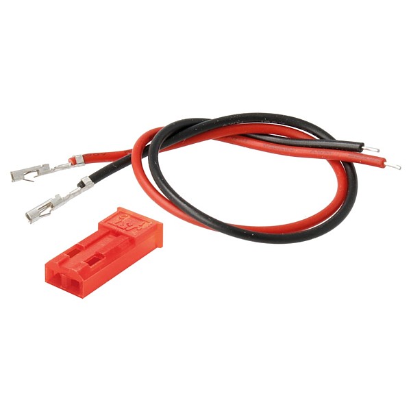 Conector RCY P2,50mm Hembra 2C semimontado con cable
