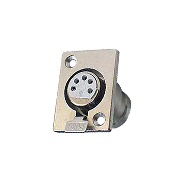 Conector XLR5 Hembra Chasis