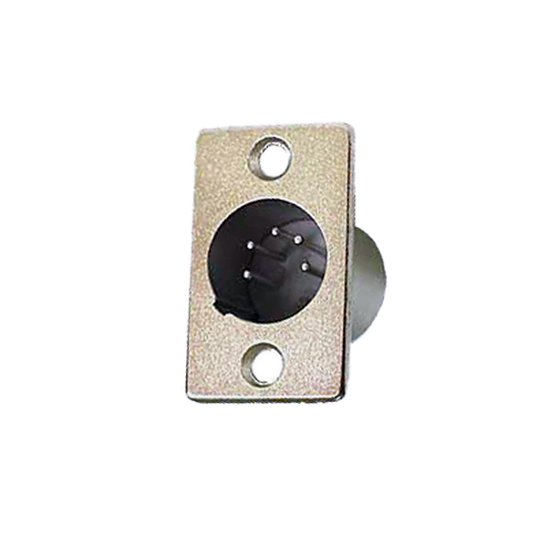 Conector XLR5 Macho Chasis