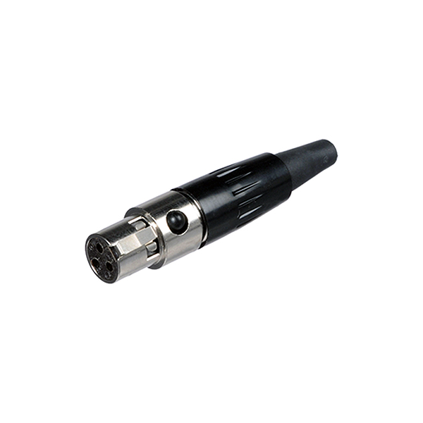 Conector mini/XLR3 Hembra