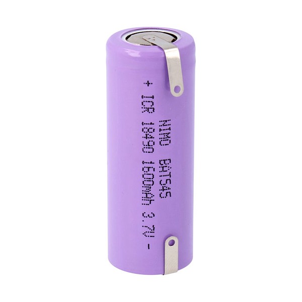 IRC18500 Li-ion Pila Recargable con terminales