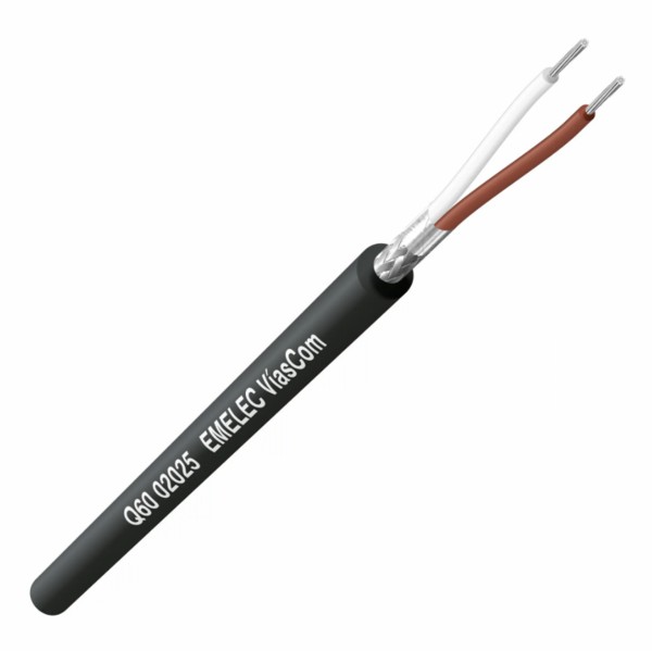 Cable data computer 2x0,25mm apantallado (100mts)