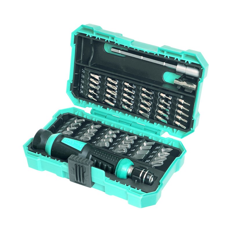 SD-9857M Juego destornillador 24 puntas estándar y 30 precisión