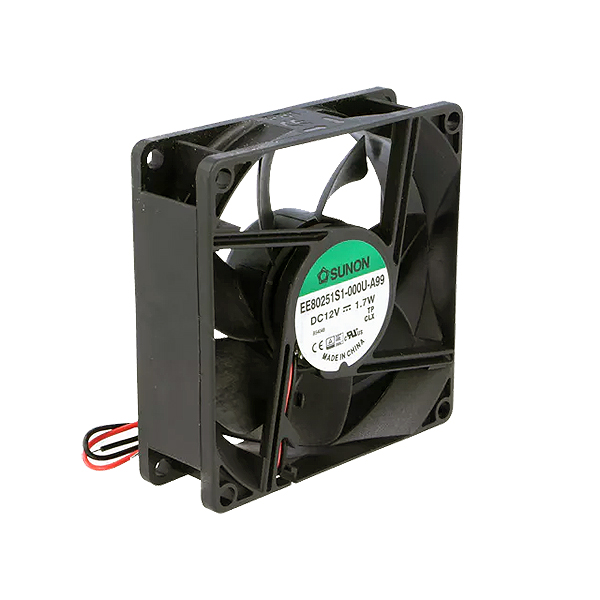 Ventilador 80x80x25mm 12Vdc