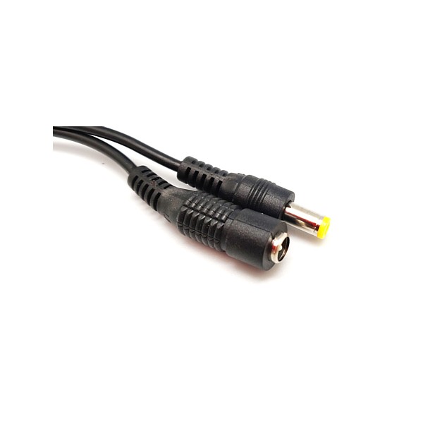 Cable prolongador Jack 5,5x2,1mm Macho/Hembra 3Mts