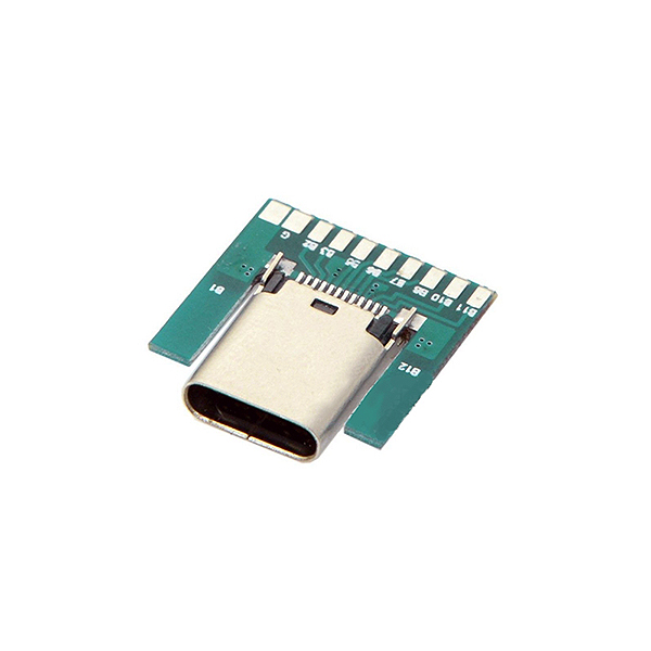 USB C Hembra con placa circuito impreso