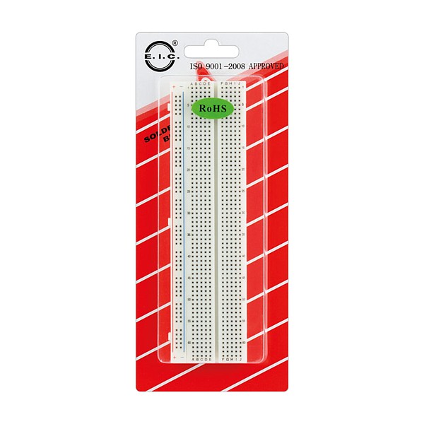 Placa Board Prototipos 730 puntos (630+100) 165x45mm