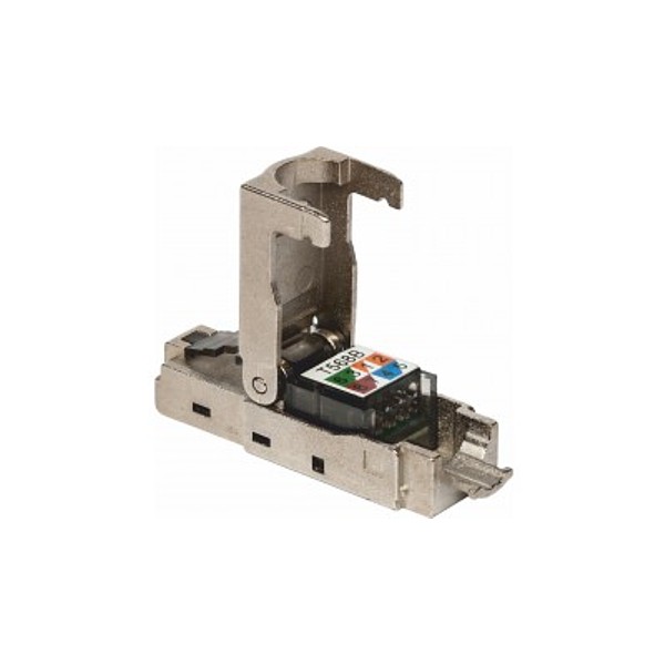 CONECTOR RJ49 Cat6A,Cat7 y cat7A FTP Toolless