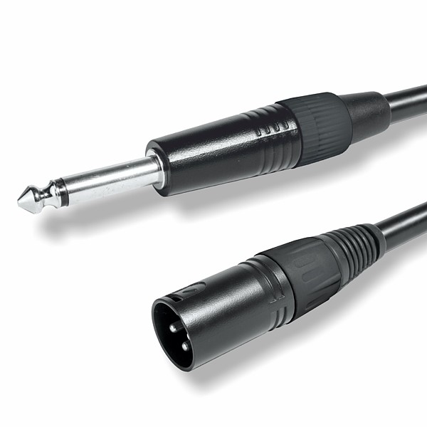 Cable de Sonido Profesional JACK6,3Mo M - XLR3 M 2mt