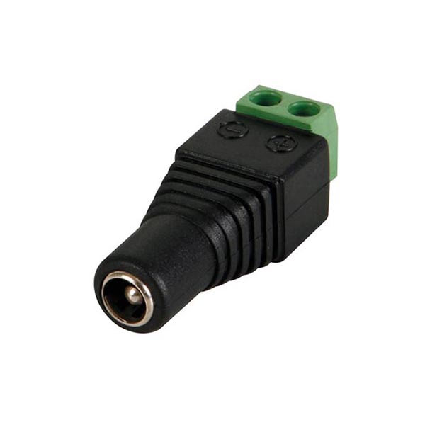 Conector Alimentacion Hembra 5,5X2,1 Borne Tornillo