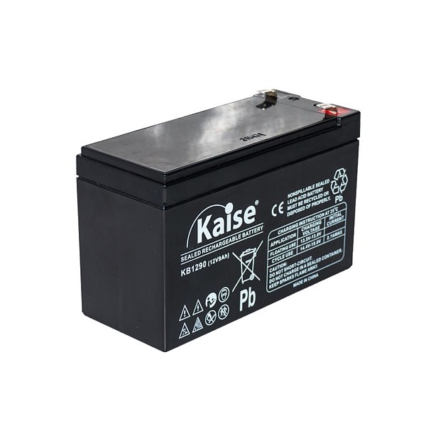 KBHR1290 Bateria 12V 9Ah Alta Descarga KAISE