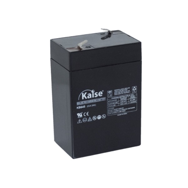 KB645 Bateria 6V 4,5Ah Plomo AGM KAISE