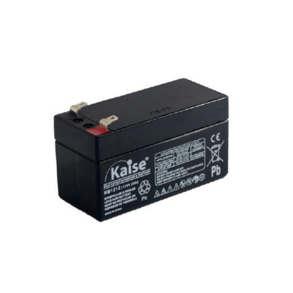KB1212 Bateria 12V 1,2Ah Plomo AGM KAISE