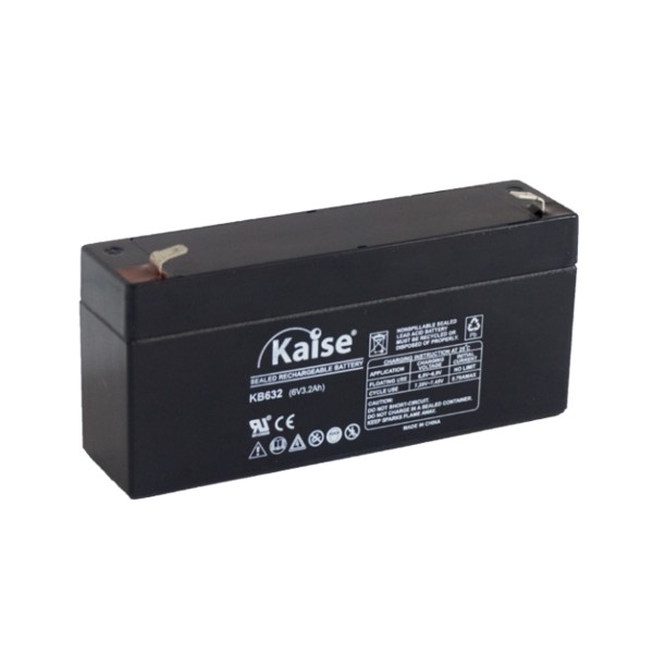 KB632 Bateria 6V 3,2Ah Plomo AGM KAISE