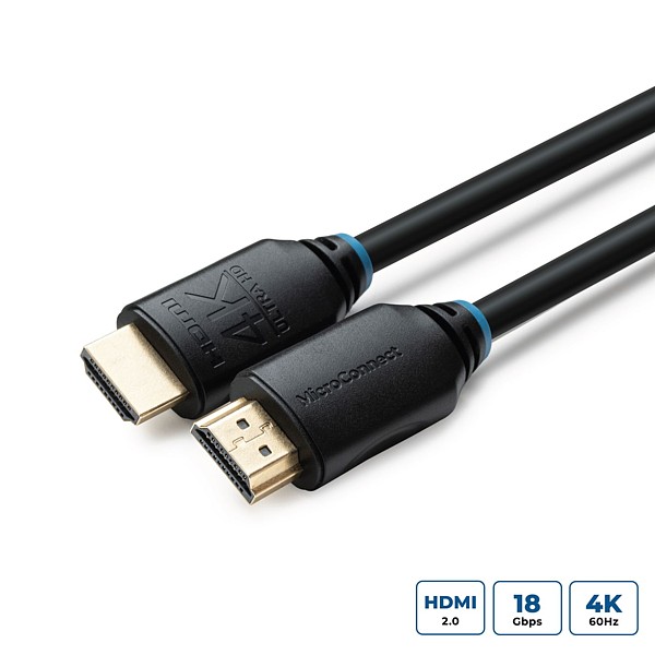 Cable HDMI V2.0 4K 60Hz 0,5mts Micro Connect