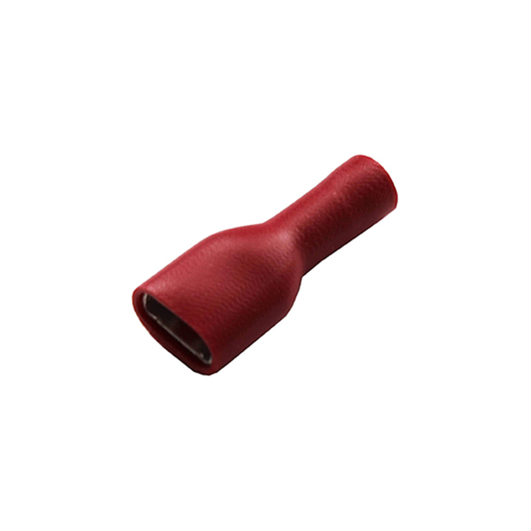 Faston Hembra 6,3mm Rojo 0,50-1,50mm2
