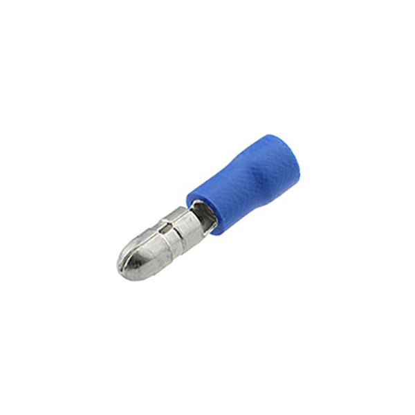 Cilindrico Macho 4mm Azul 1,04-2,65mm2