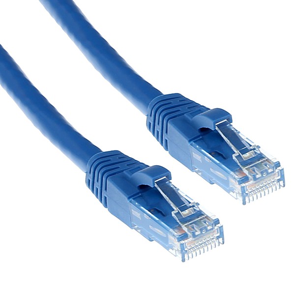 Latiguillo Cat6 UTP 20mts AZUL
