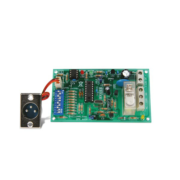 WSL8072 RELÉ CONTROLADO POR DMX (Requiere montaje)