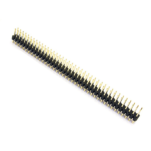 POSTE Macho (header) 2x40C P2,54 RECTO