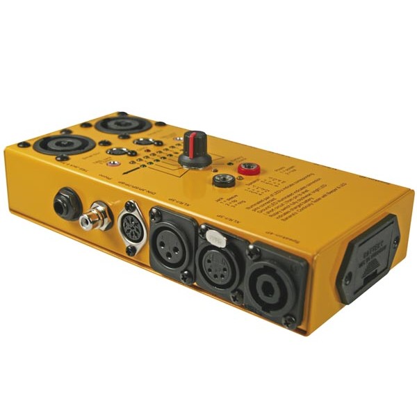 COMPROBADOR DE CABLES AUDIO MULTIFORMATO Y DMX VTTEST15