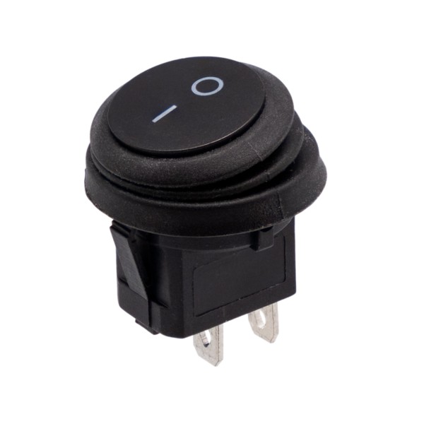 4159 Interruptor Estanco Redondo M20 Negro